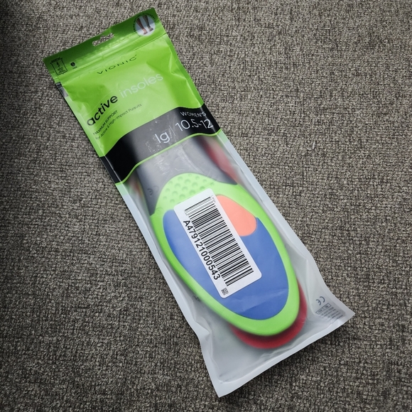 Vionic Women's Active Maximum Support Shoe / Sneaker Insoles Size L - Picture 1 of 9